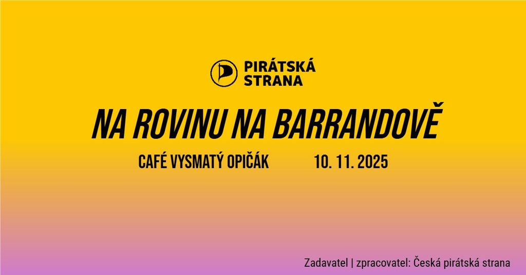 Na rovinu: O bydlení, dopravě a Barrandově, kde se dá žít
