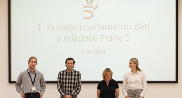 Parlament dětí a mládeže Prahy 5 zahájil svou činnost